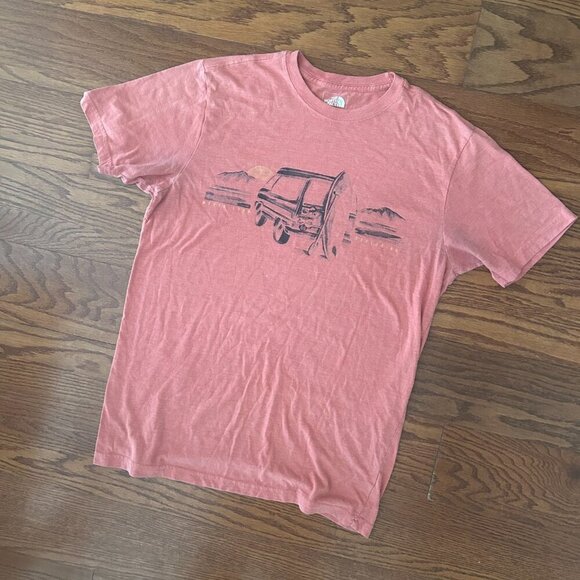 The North Face Mens Size Medium Slim Fit Burnout Red Paddleboard Gorpcore - Picture 12 of 12